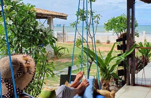 Studio pé na areia com 2 quartos, sala e cozinha - Foto 17