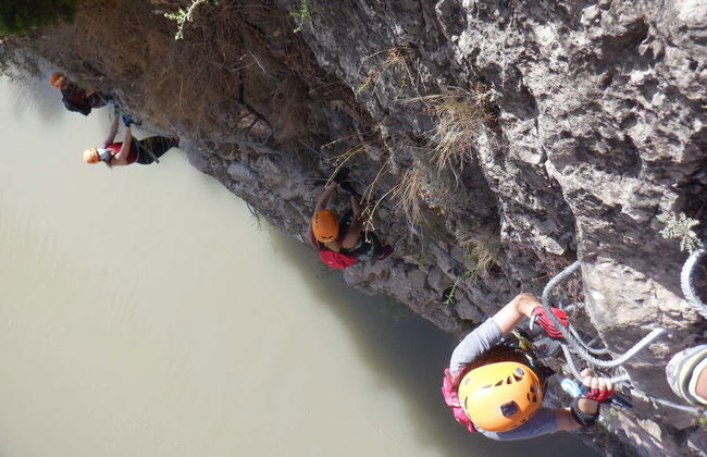 Via ferrata du canyon d'Almadenes - Photo 3