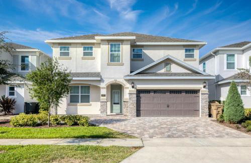 Chic Home With Private Pool, Game Room And Waterpark & Resort Access Near Disney At Encore Resorts Reunion - 320Au - Foto 18