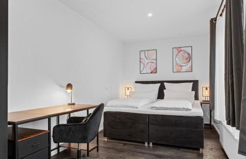 Iller Homes Memmingen - Moderne Fewos mit Terrasse für bis zu 7 Pers mit Parkplätzen - Foto 11