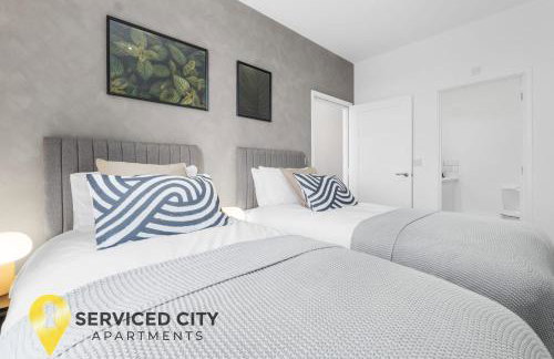 SCA- Arden Apartment 7 Twin Bedroom Free Parking - Foto 28