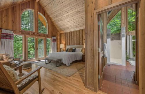 Forrest Lodge Large Private Luxury w Hot Tub - Foto 56