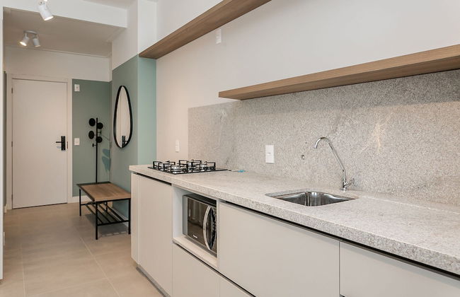 Studios Tower by Viva - Prédio com piscina e estacionamento no centro de Floripa - Foto 33