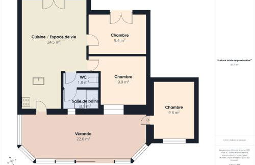 550m de la plage, maison avec jardin pour 6 - Foto 22