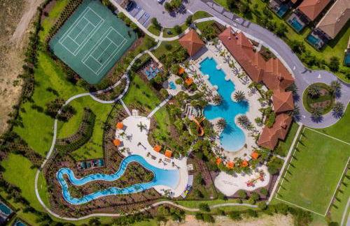 Heated Pool Lazy River Game Room 12 MI to Disney - Foto 4