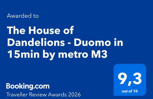 The House of Dandelions - Duomo in 15min by metro M3 - Foto 32