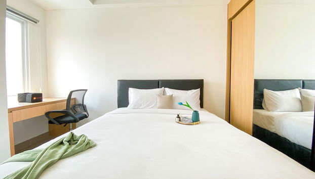 Studio Furnished With Comfortable Design Apartment At B Residence - Foto 4, Habitación