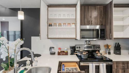 Modern 1BR w Parking, Near Temple Square & Delta Center - Foto 4