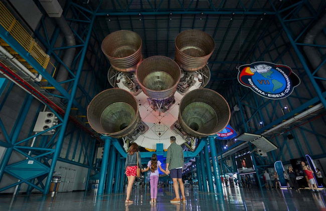 Ingresso do Centro Espacial Kennedy - Foto 2