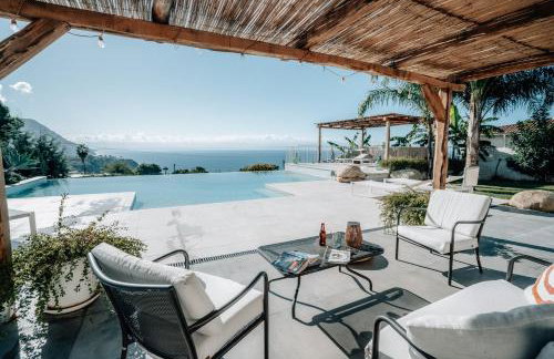 Villa Michaela con piscina privata e vista mare - Foto 1