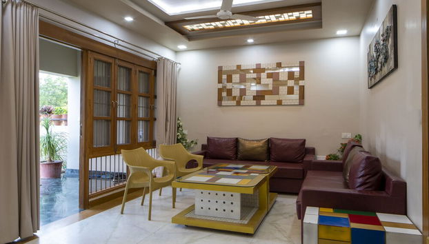 Zona de estar del vestíbulo