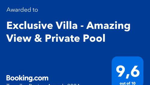Exclusive Villa - Amazing View & Private Pool - Foto 4