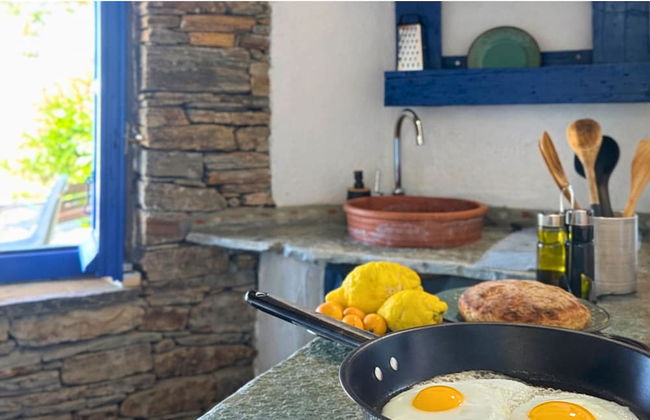 Villa Kotseli: Traditional Stone House with Pool & Sunset Sea Views - Foto 19