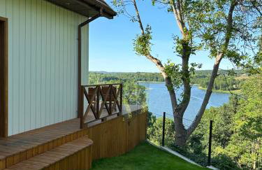 Zloty, a Skromny - ogrodzony domek z jacuzzi i widokiem na jezioro - Foto 35