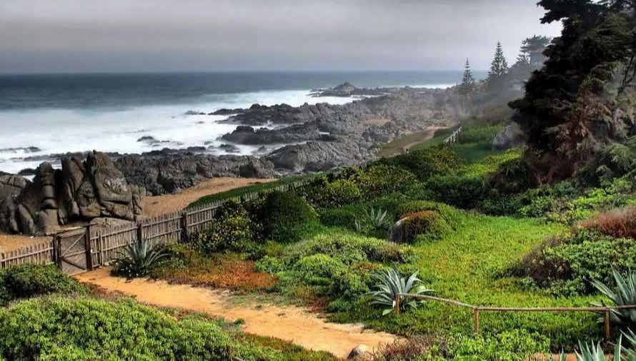 La vue depuis la Casa de Isla Negra