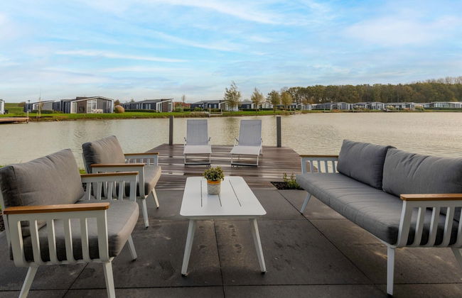 Chalet in Zeeland With Sauna by the Water - Foto 21