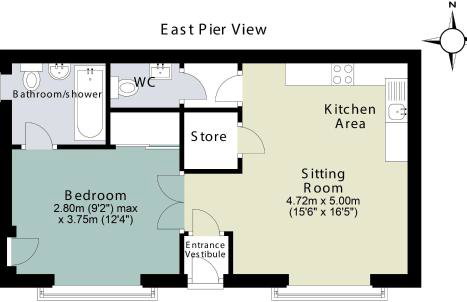 East Pier View- stunning shorefront home - Foto 23