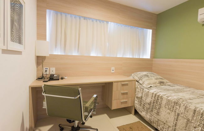 Excelente Flat em Boa Viagem 2 quartos. Ideal para famílias e executivos NOB2105 - Foto 3