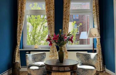 CLS Große City Altbau Wohnung für 4 Personen mit XXL Dusche, neues Bad, Dielen, Schlafsofa 160x200 mit 20cm Matratze, Smart TV & schnellem WLAN in Hildesheim Ost, Nespresso Maschine inklusive Kapseln, Nähe HAWK, Uni, Bosch, Ostbahnhof, A7 - Foto 13