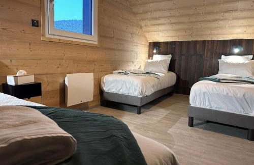 Chalet PLUME D'EAU - jacuzzi, piscine et pétanque - Foto 14