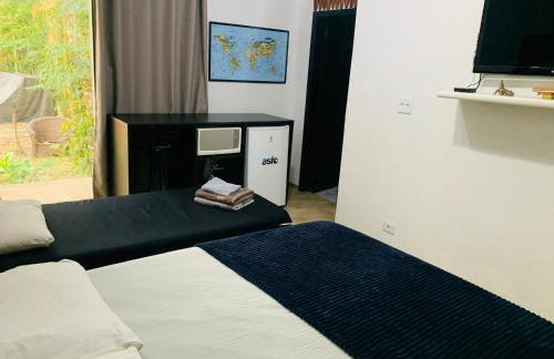 SUÍTE PRIVATIVA RIVIERA & ITAGUARÉ 100mts de 2 praias! - Foto 3