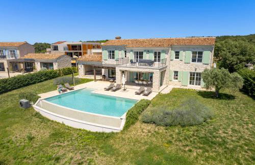 Villa Zelena with Panoramic Seaview and big Pool - Foto 77