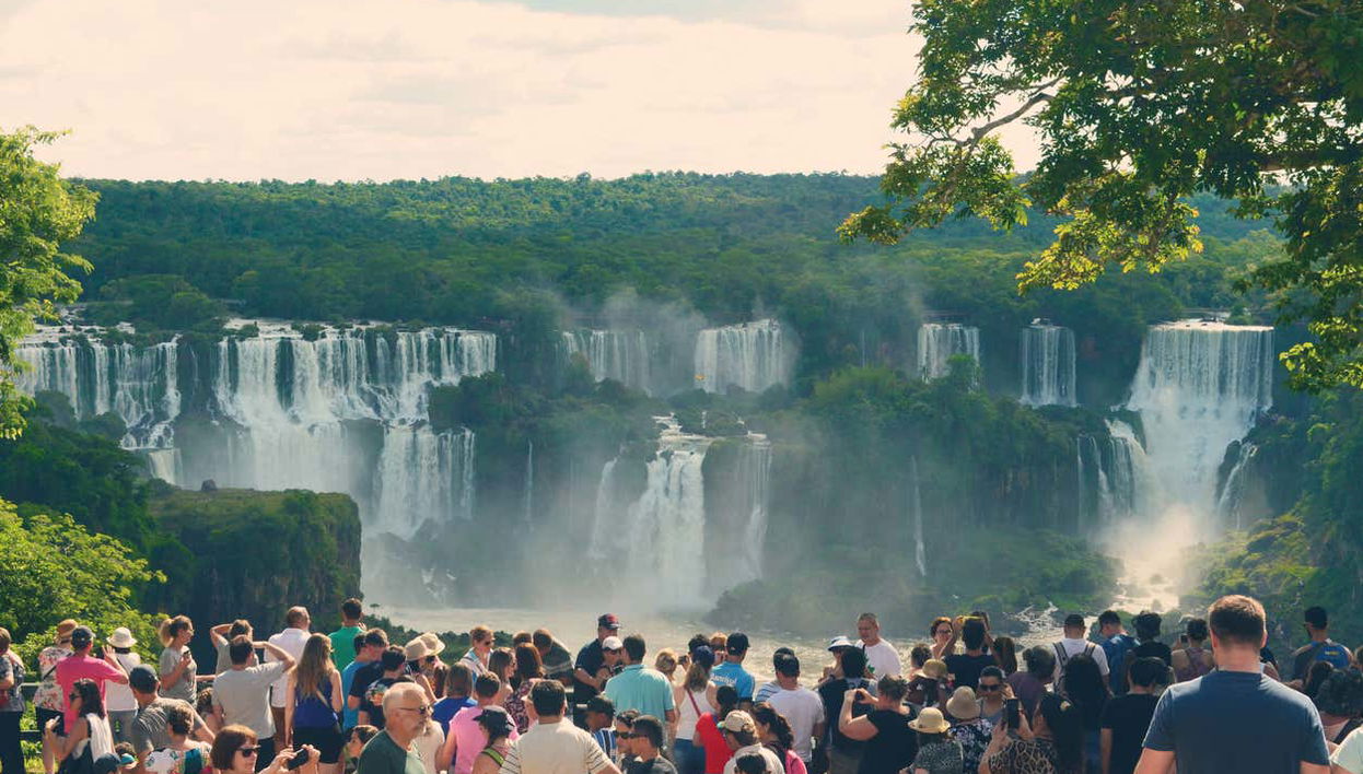 Desfrutando das vistas