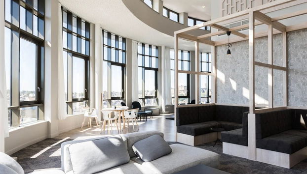 Sala de estar do lobby