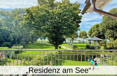 Ferienwohnung Residenz am See - exklusive Wohnung in erster Reihe mit Balkon und Seeblick - Photo 1