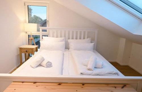 Liboria I Stylische Maisonette Wohnung Alpenblick I 4min zum See - Foto 29
