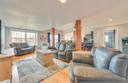 Riverfront Cheboygan Home with Dock about 4 Mi to Town! - Photo 3