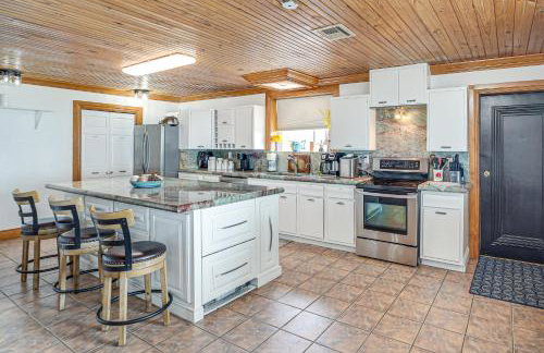 Lakefront Eufaula Escape with Dock and Private Beach! - Foto 11