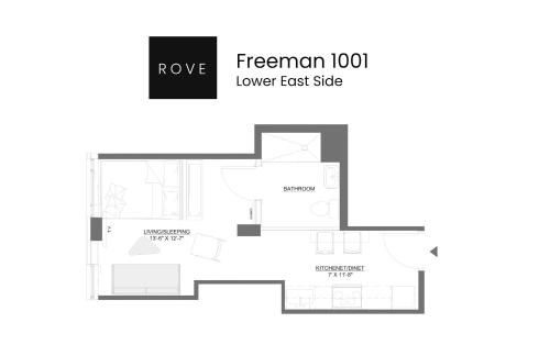 Freeman 1001 by Rove Travel - Studio with Shared Amenities - Foto 29