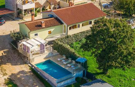 Beautiful Villa Vista Mare with pool in Vizinada - Foto 6