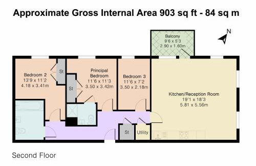 3BD Canalside Flat in De Beauvoir Town - Foto 22