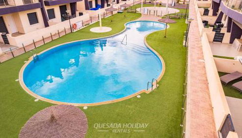 300mts to Beach Torre Horadada Modern Apartment - Foto 4, Garden