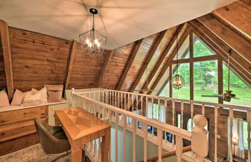 A-Frame Cabin with Hot Tub, Walk to Kentucky Lake! - Foto 19