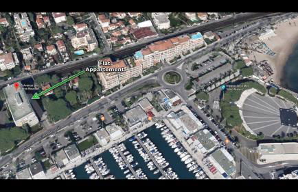 Grand Studio neuf face port et plage, parking privé - Foto 28