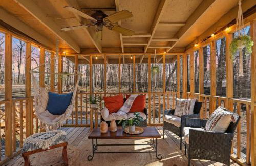 Dog-Friendly A-Frame with Hot Tub and Firepit - Foto 32