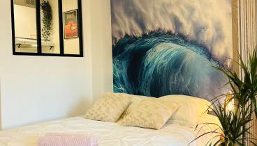 DUNE Océan Luxe Appartement, Accès Plage privé, Parking & Wifi 50m Océan Surf - Foto 3