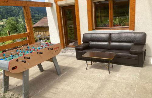 l'Echo des Glieres vue montagne centre village sauna & grill - Foto 44