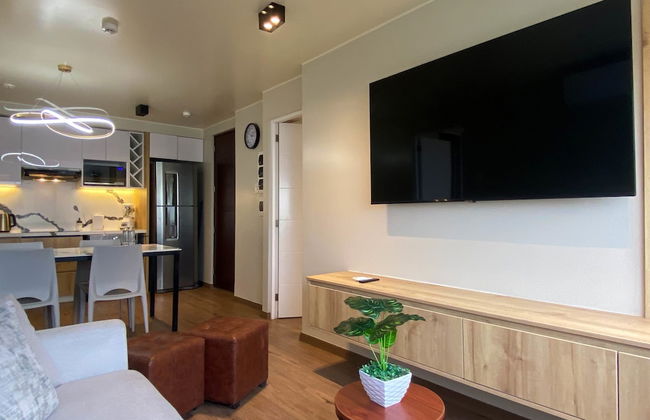 w Modern 2BR w AC in Miraflores - Foto 8