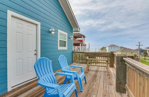 Walk to Gulf Ocean-View Home in Crystal Beach! - Foto 24