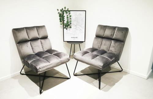 HH 05 by ROCKCHAIR - SUPERHOST Status - Modernes Apartment mit sonnigem Balkon & premium Boxspringbetten in Winterhude - Hamburg Top Geheimtipp - Foto 36