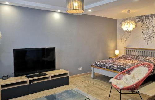 Petit Paradis Cosy T1 Bis 40m2 Indépendent Studio en Maison avec Jardin & Parking Gratuit - Foto 6