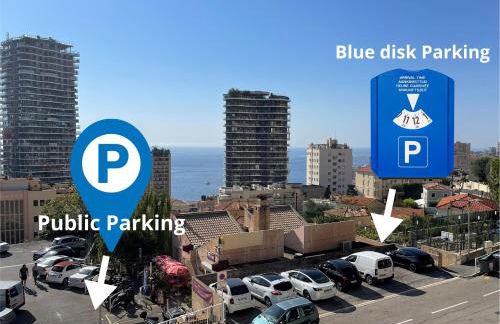 MONACO Border LUXURY SUITE - SEA VIEW - POOL - Foto 17