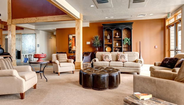 Sala de estar do lobby