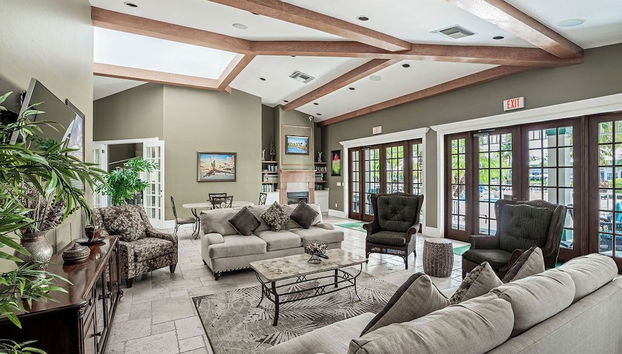 Sitzecke in der Lobby