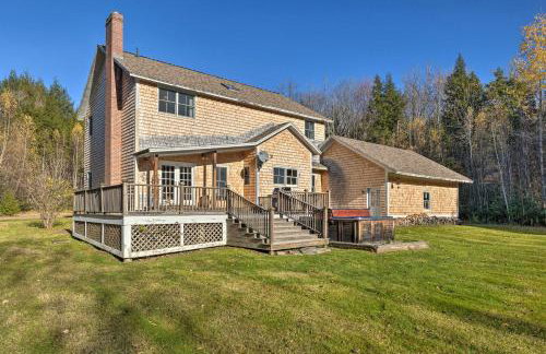 Private Home with Hot Tub Near Jay Peak Slopes - Foto 30