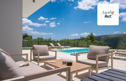 Villa Nacle with Heated Pool and Large Playground near Omis and Split - Photo 1